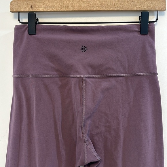 ATHLETA rise up rib 7/8 tight light purple legging - Picture 6 of 10